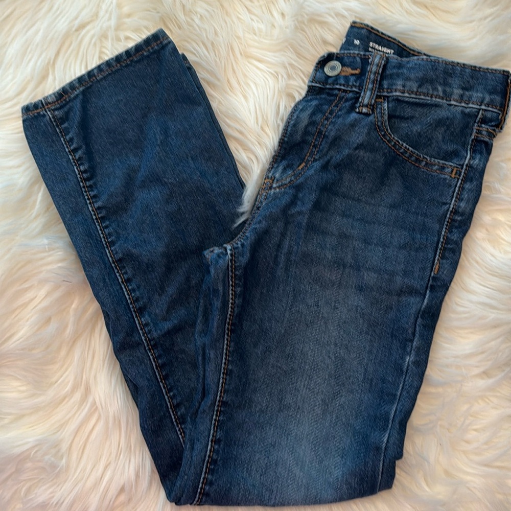 Old navy boys straight leg jeans size 10